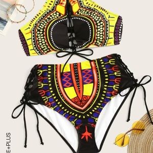 SHEIN plus size bikini
